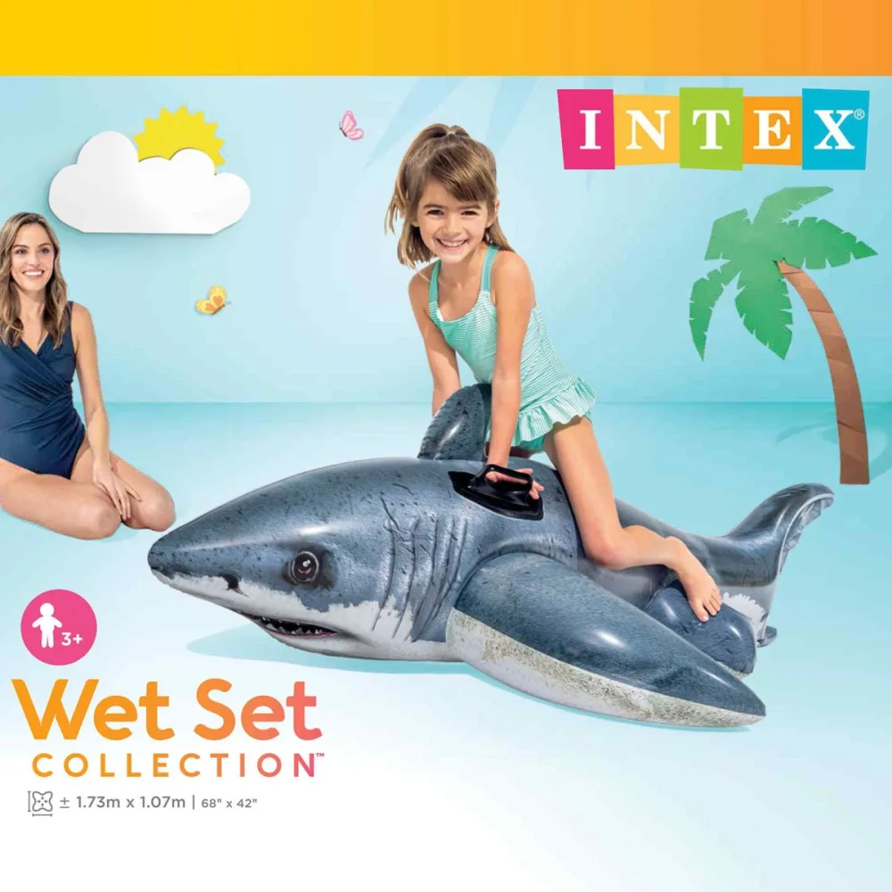 Intex Great White Shark Ride On