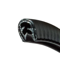 PVC Black Pinchweld (Medium) - 15mm x 11mm