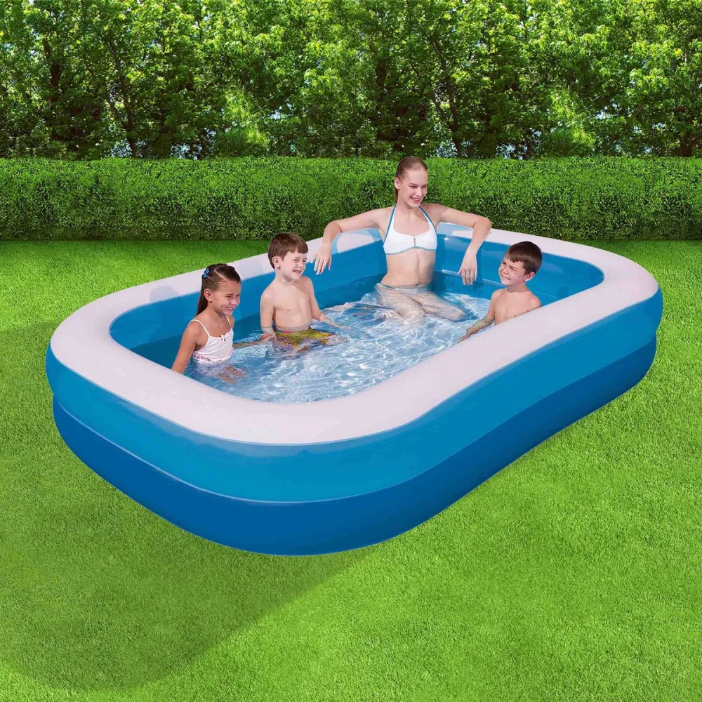 Blue Family Rectangular Pool