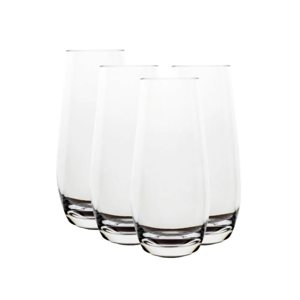 Unbreakable Stemless Champagne Drinkware 230ml - Set of 4
