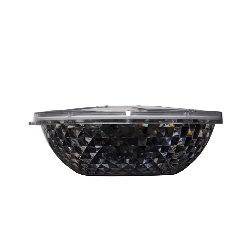 Rechargeable Floating LED Fountain with Diamond Pool Light Show