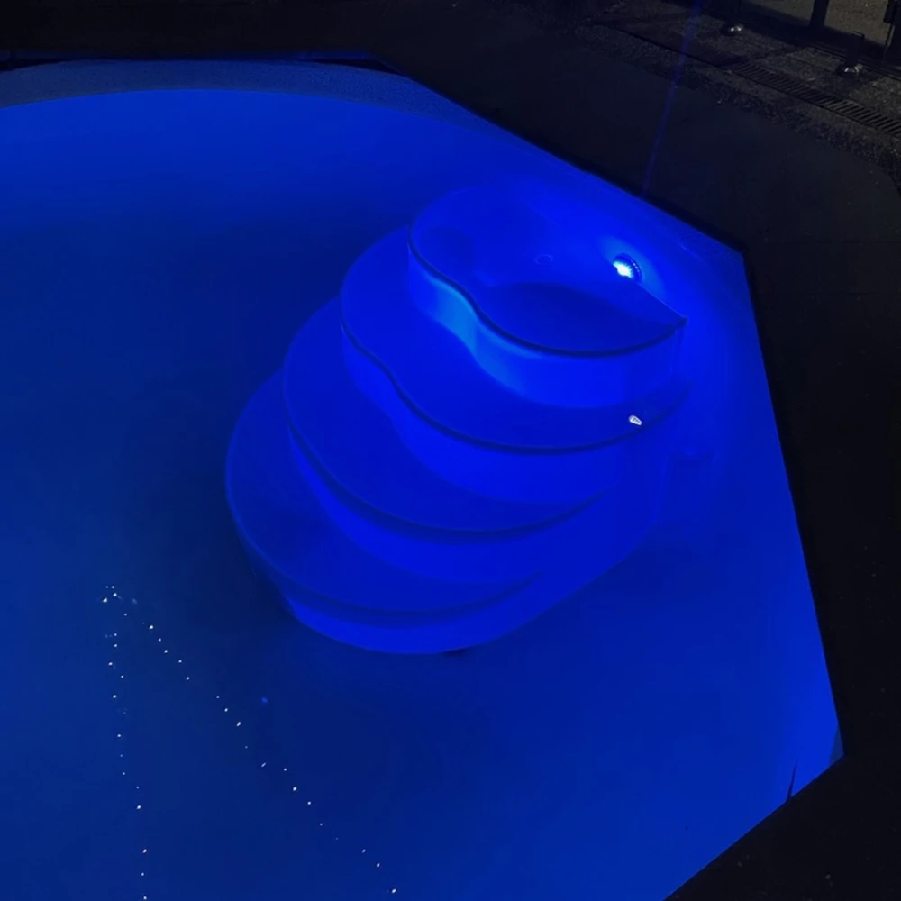 AquaStairs for Modular Pools Blue