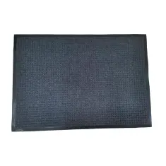 Custom Aqua Crystal Carpet Mat Pewter Grey