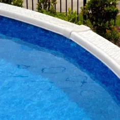 Pool Liner Oval 7300mm x 3600mm x 1370mm Blue Print