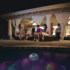 Rechargeable Bluetooth Underwater Pool Light Show and Speaker