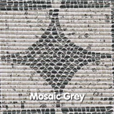 Anti Slip Matting Mosaic Grey