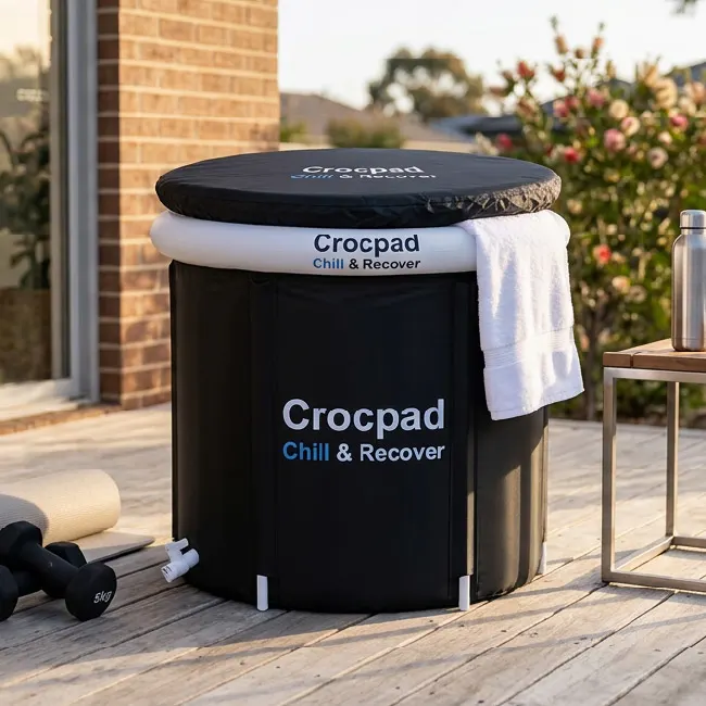 Ice pod setup for post-workout recovery at home