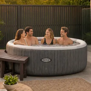Create an Inflatable Spa Relaxation Zone at Home