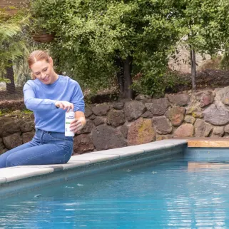How to Remove Black Algae Spots from Pool
