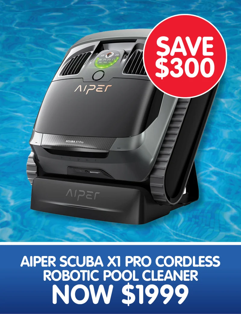 Aiper Scuba X1 Pro Cordless Robotic Pool Cleaner