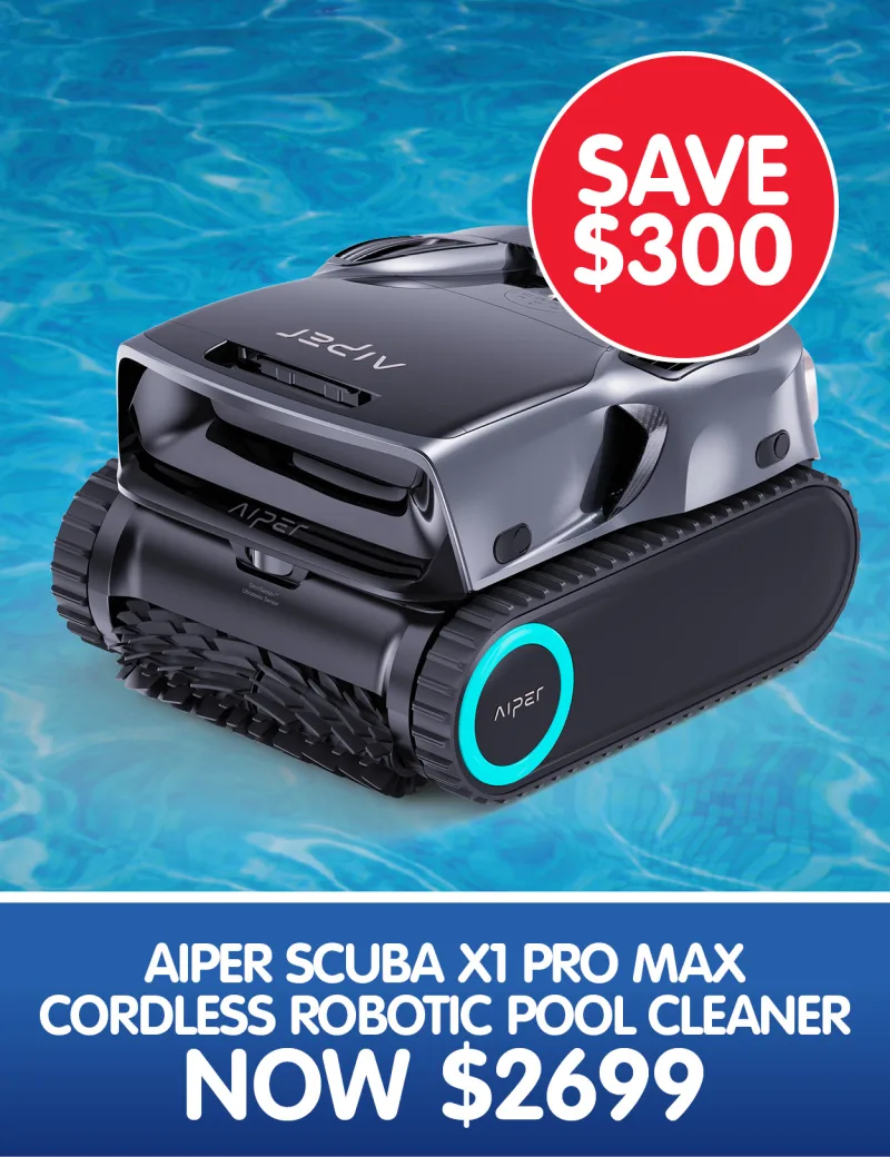 Aiper Scuba X1 Pro Max Cordless Robotic Pool Cleaner