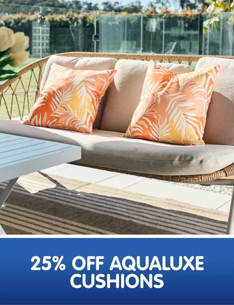Aqualuxe Cushions
