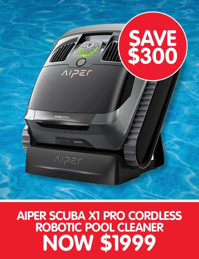 Aiper Scuba X1 Pro Cordless Robotic Pool Cleaner