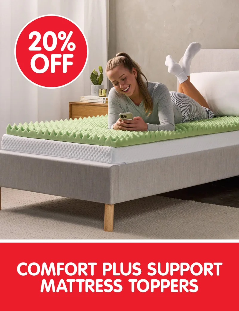 Comfort Plus Support Mattress Topper