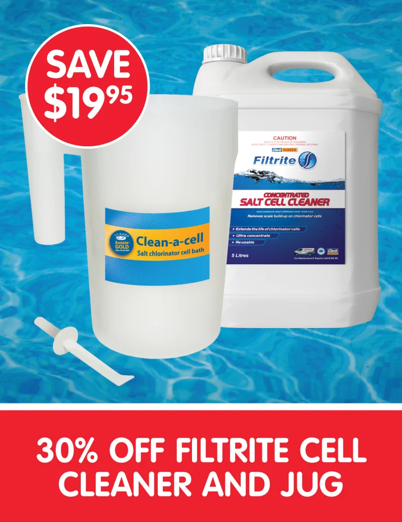 30% off Filtrite Cell Cleaner and Jug
