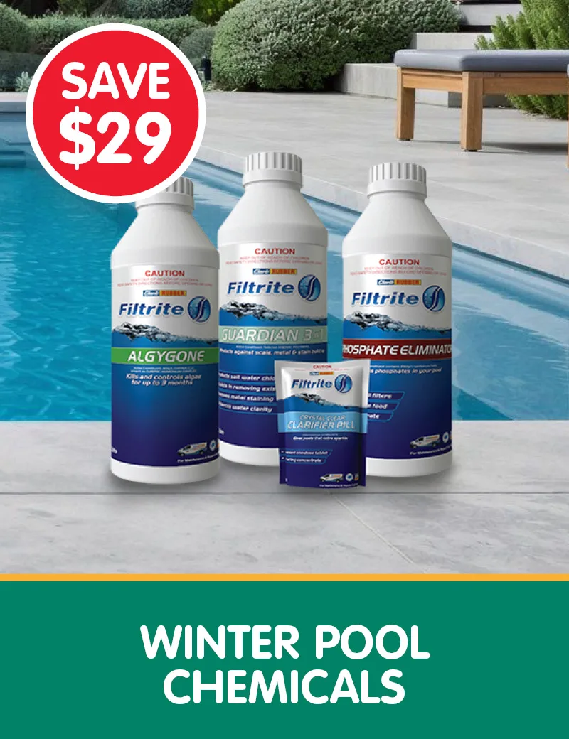 Save $29 on Filtrite Winter Protect Chemical Bundle