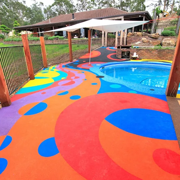 Wet Pour Rubber