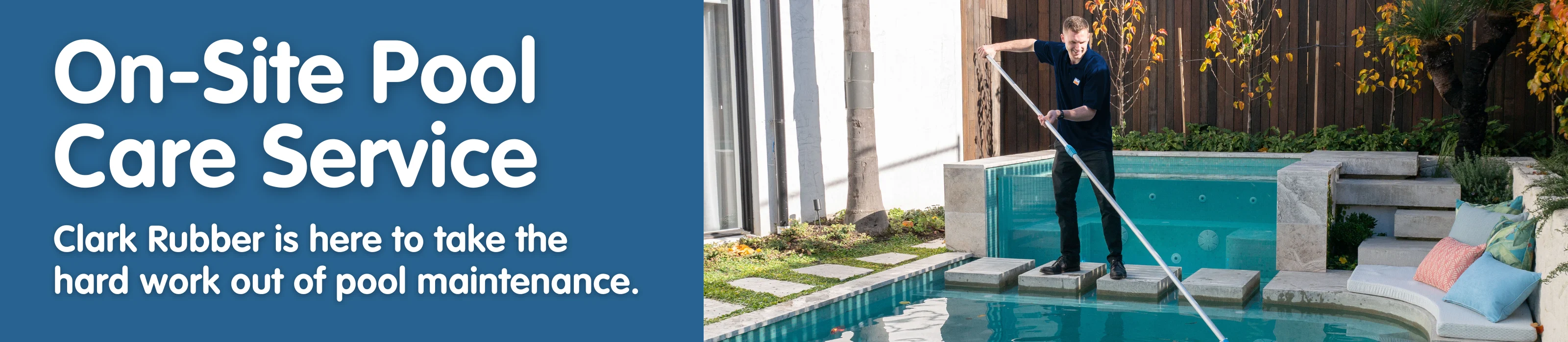 Let Clark Rubber maintain your pool