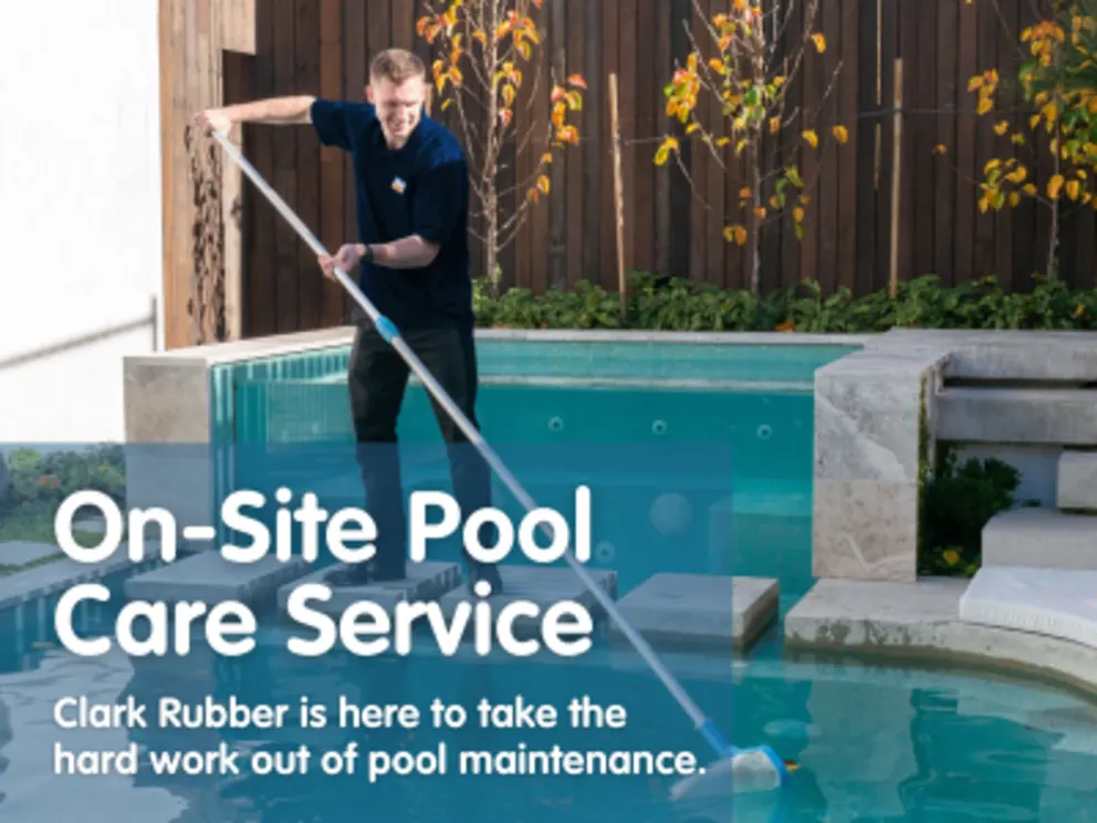 Let Clark Rubber maintain your pool