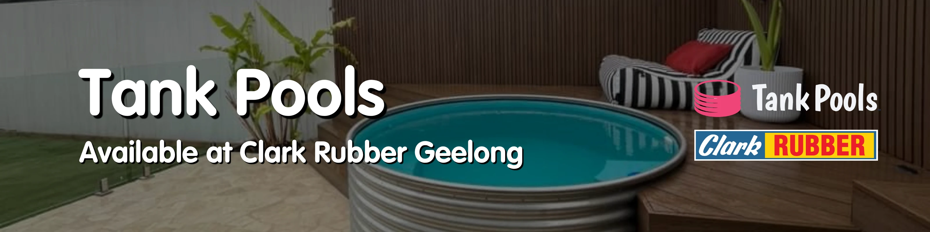 Tank Pools available at Clark Rubber Geelong