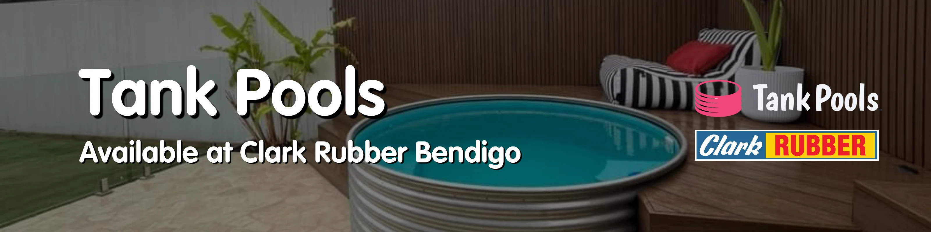 Tank Pools available at Clark Rubber Geelong