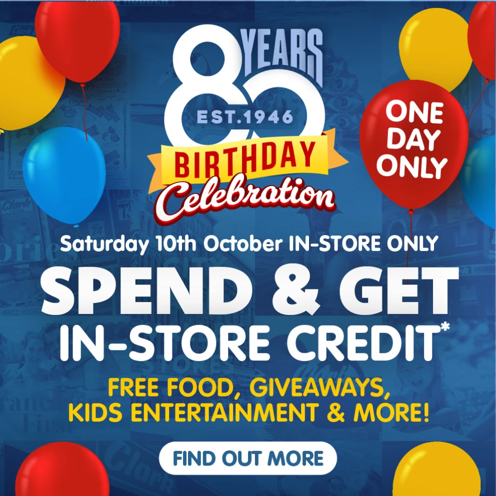 One Day In-Store Birthday Event!
