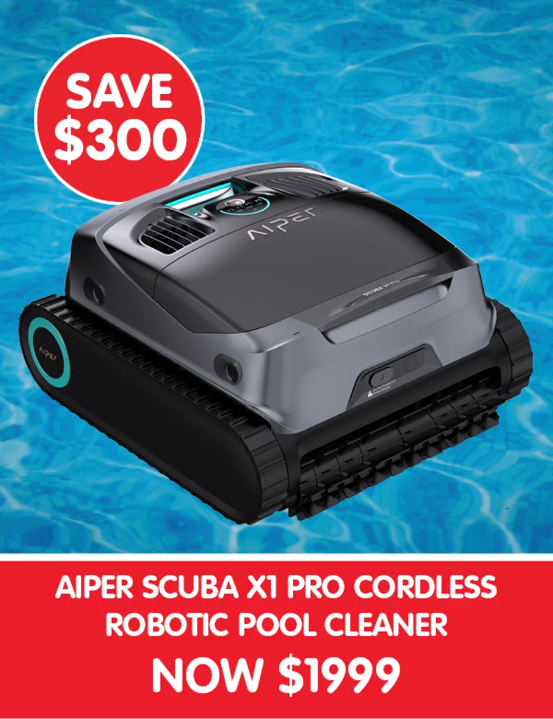 Aiper Scuba X1 Pro Cordless Robotic Pool Cleaner