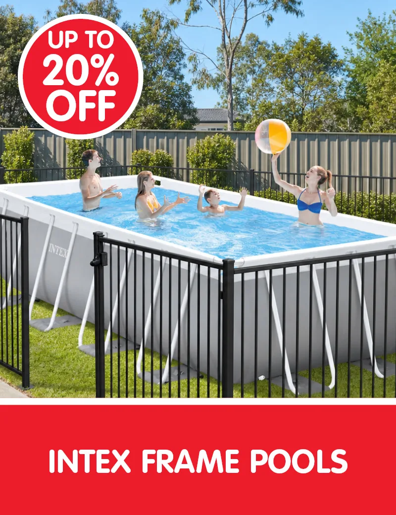 Up to 20% off Intex Frame Pools