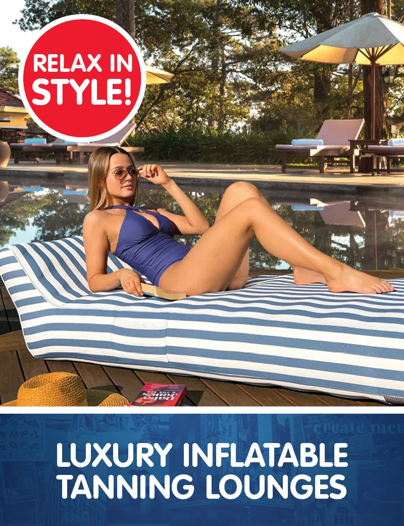Luxury Inflatable Tanning Lounges