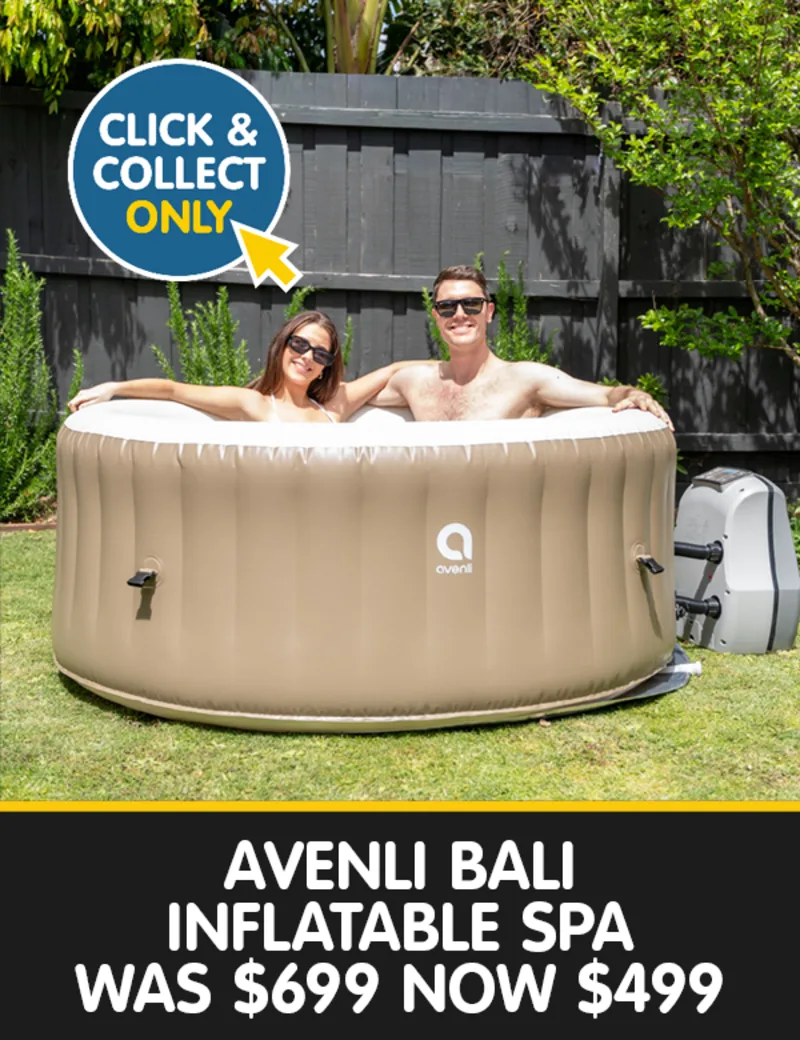 Avenli Bali Inflatable Spa Now $499