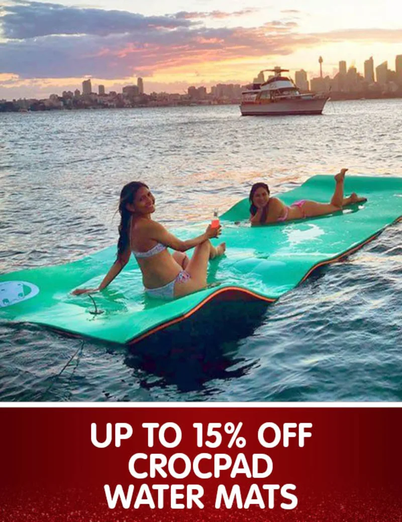 Up to 15% off Crocpad Water Mats
