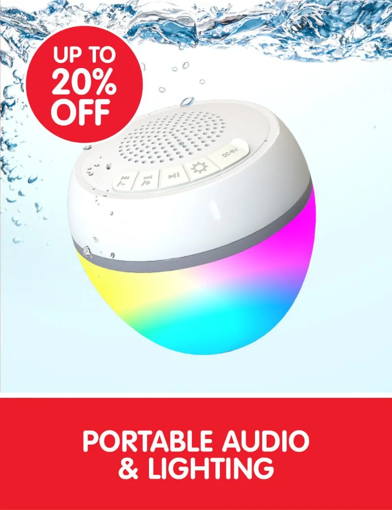 Portable Audio and Lighting
