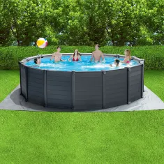 Intex Graphite Panel Pool Round - 15ft