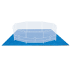 Intex Graphite Panel Pool Round - 15ft