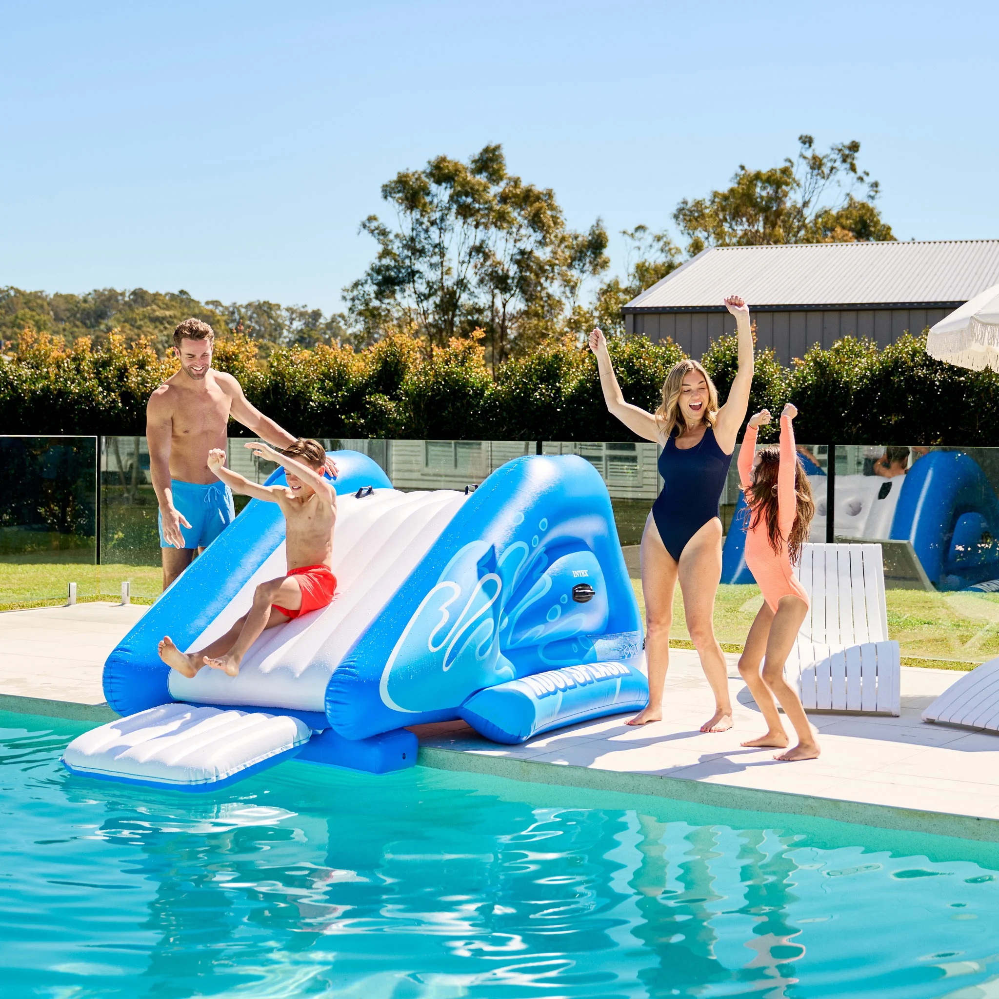 Intex Inflatable Pool Water Slide