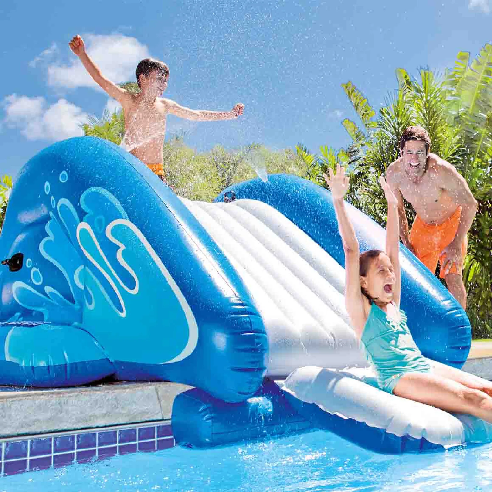 Intex Kool Splash Inflatable Pool Water Slide