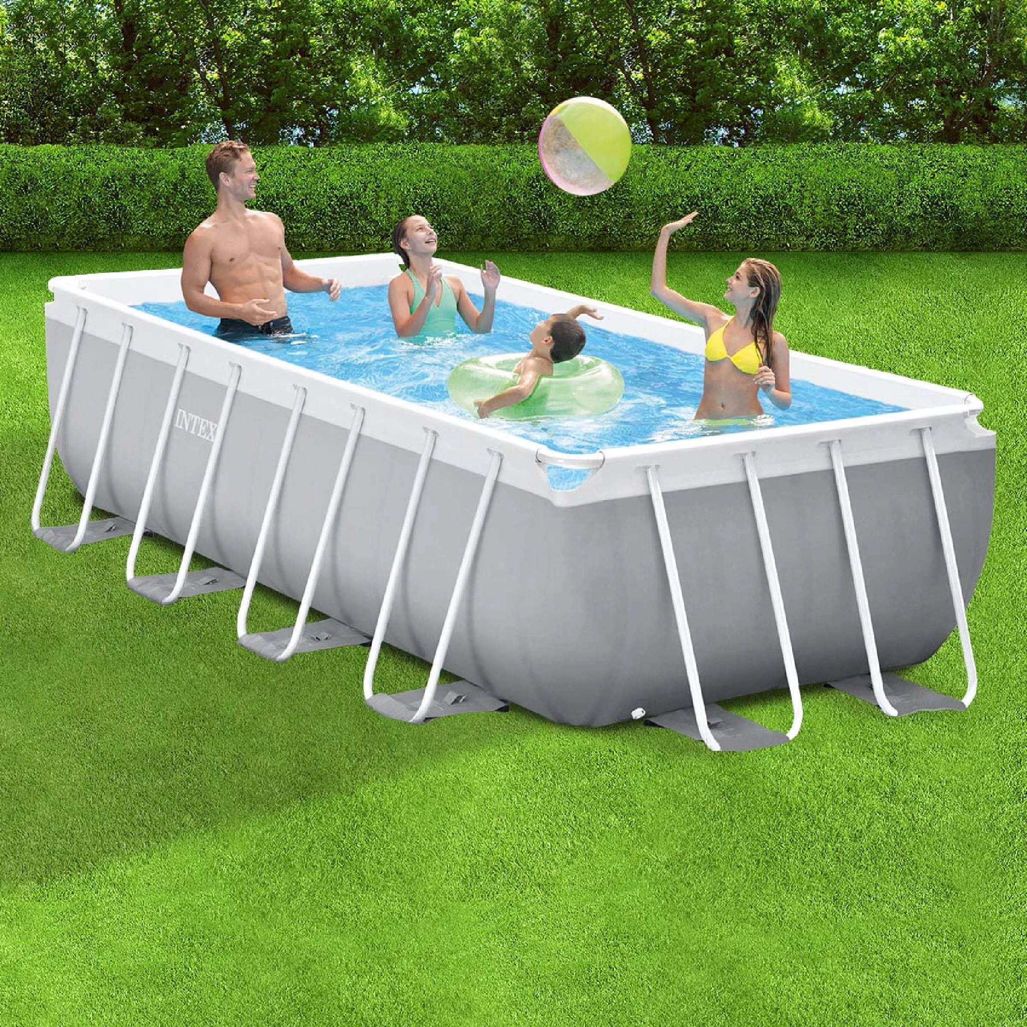 Intex Prism Frame Pool Rectangular - 13ft