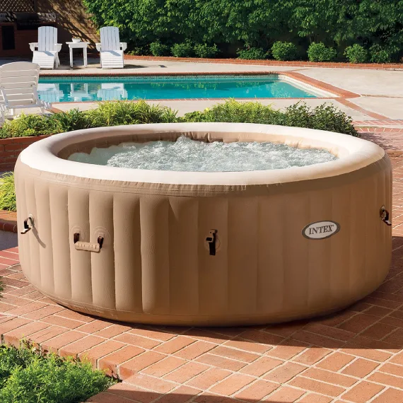 Intex inflatable spa pool clearance