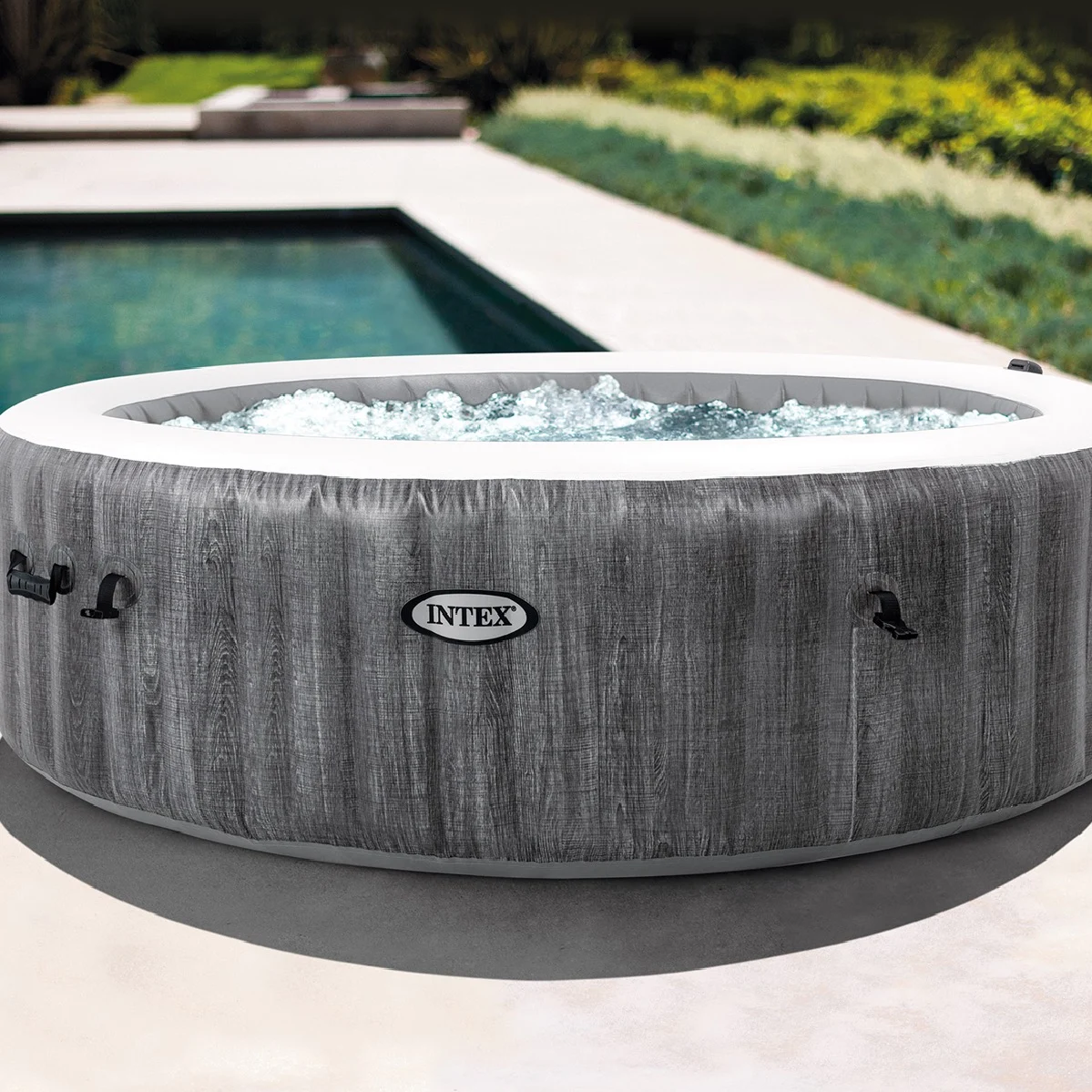 Intex Purespa Greywood Deluxe Spa - Main Image