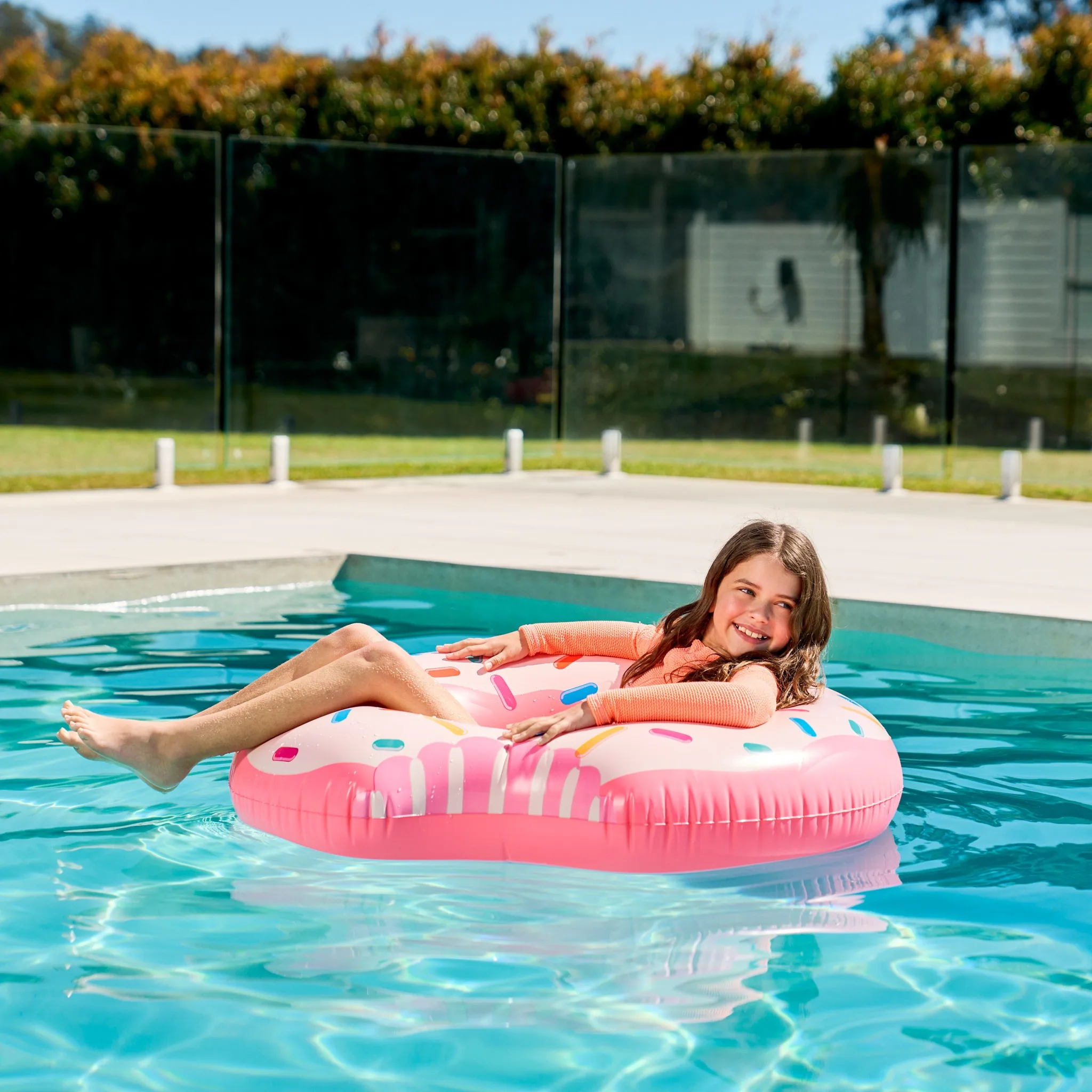 Intex Rainbow Donut Swim Ring