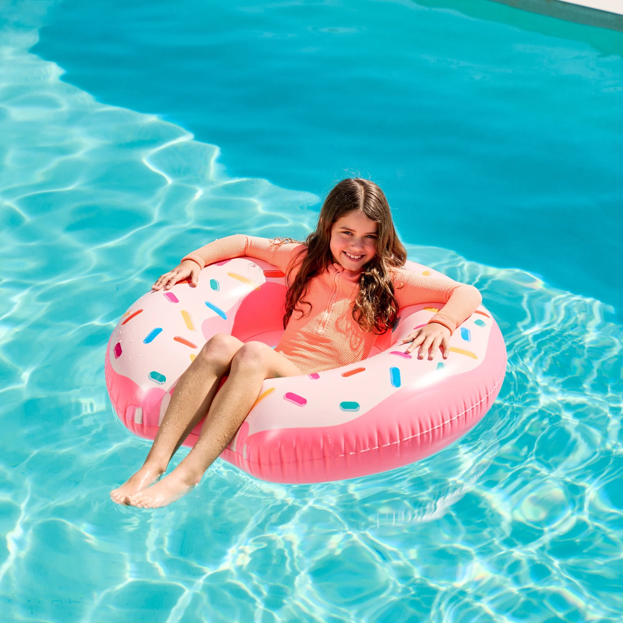 Intex Rainbow Donut Swim Ring