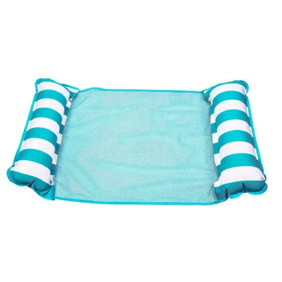 Aqua Monterey Fabric Hammock Lounge