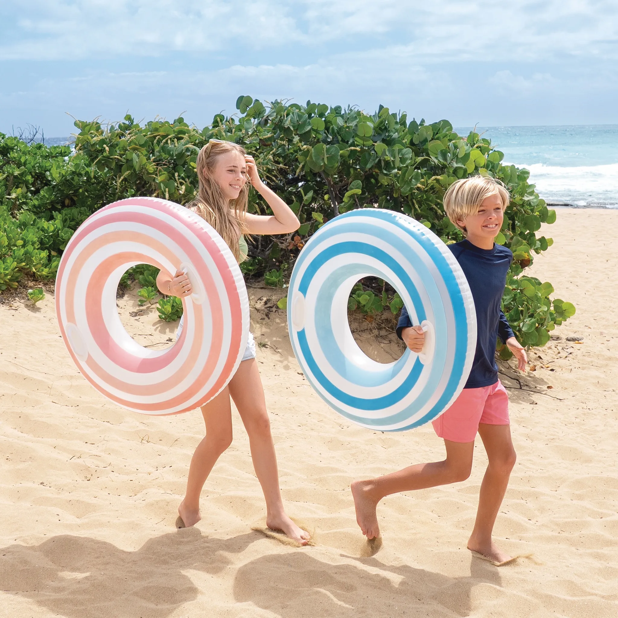 Intex Swirly Whirly Swim Ring Assorted