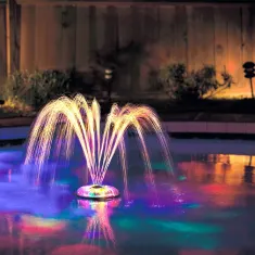 Light Show Fountain With Remote