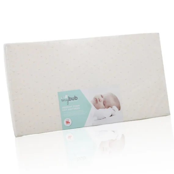 MyBub Memory Foam Cot Mattress