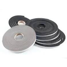 Neoprene (CR) self adhesive tape 3mm Black 12mm x 3 mm