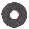 Neoprene (CR) self adhesive tape 3mm Black 24mm x 3 mm
