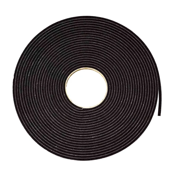 Neoprene (CR) self adhesive tape 4.5mm Black 48mm x 4.5 mm
