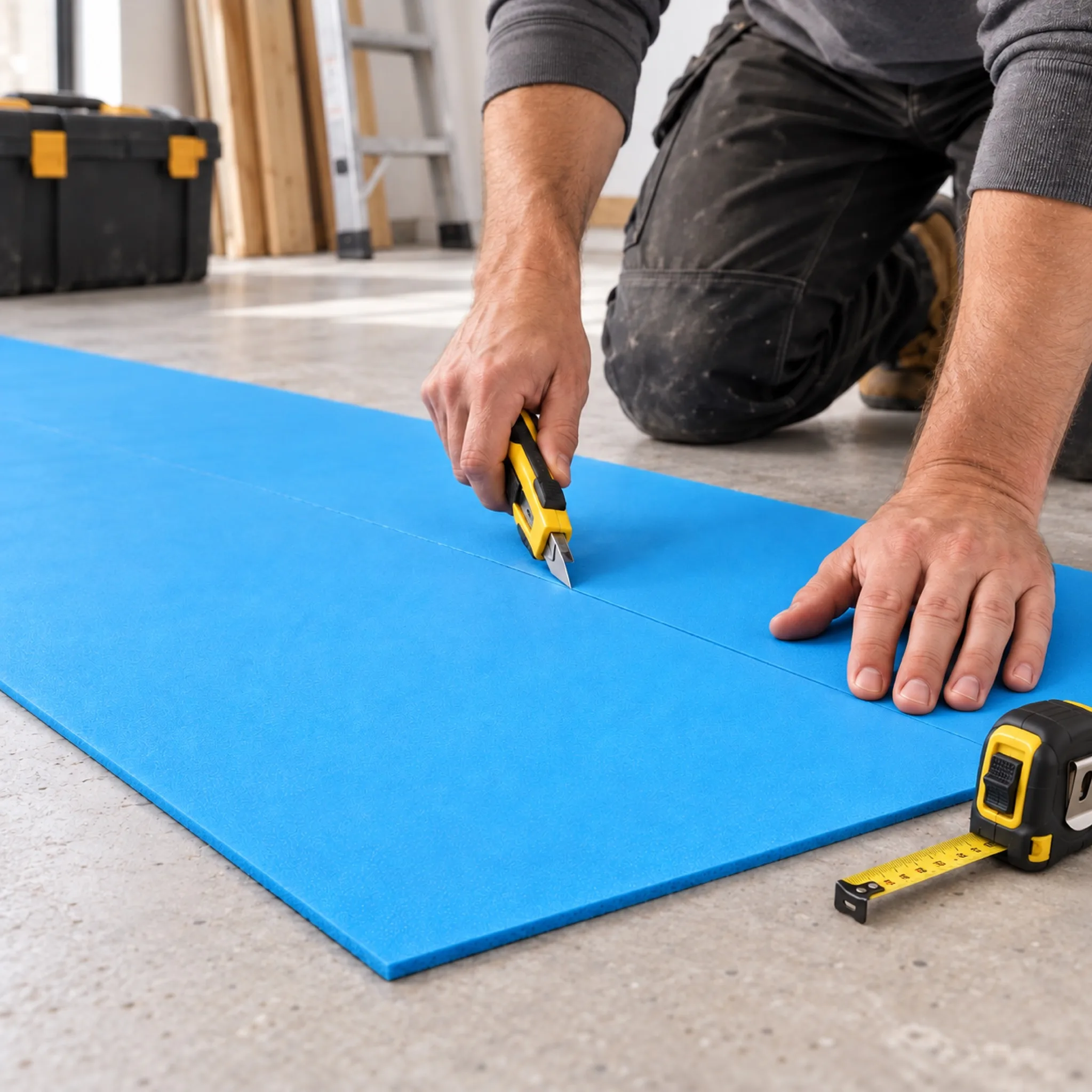 5mm Multi-Purpose Foam Underlay & Protective Matting – 2m Wide | Artilon