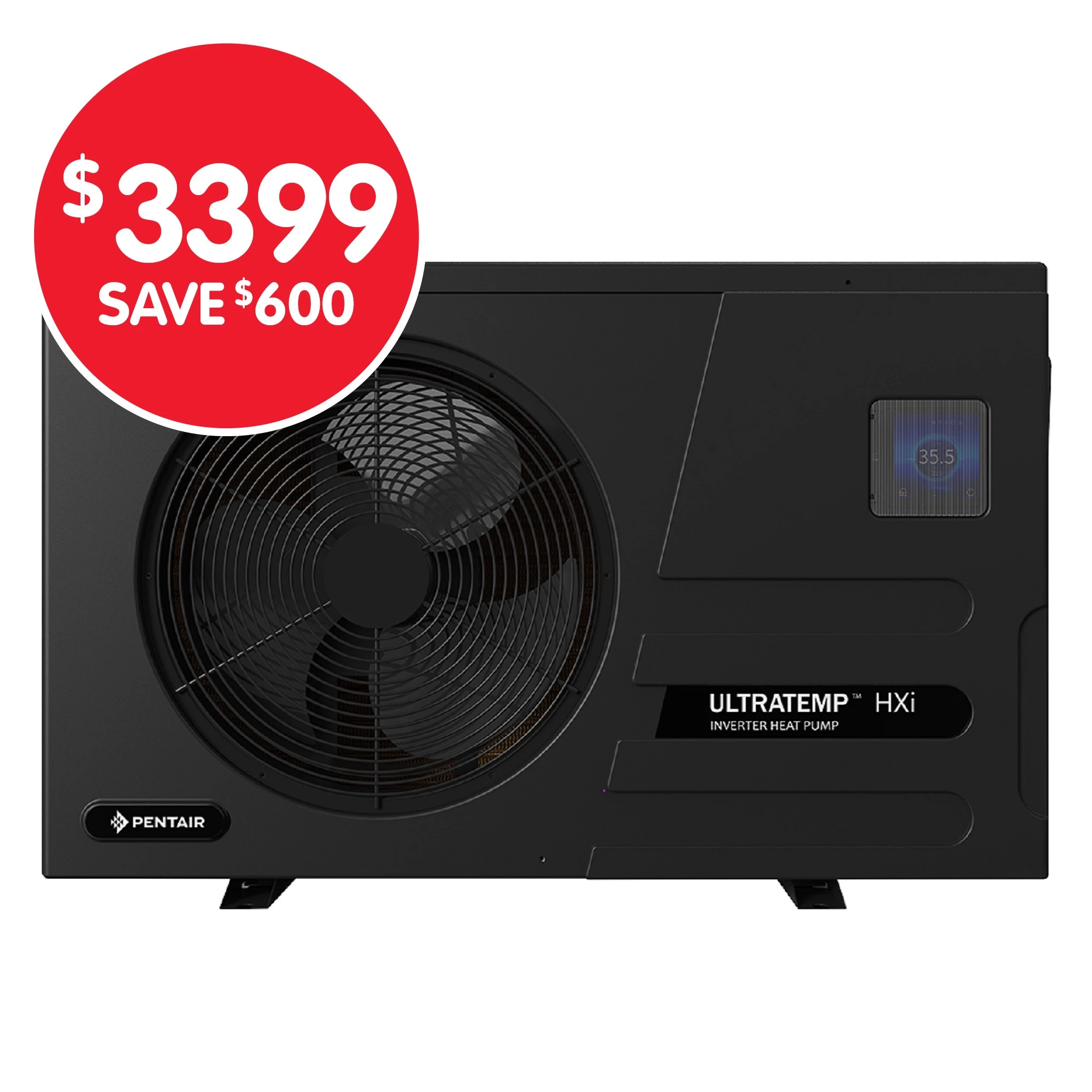 Pentair UltraTemp HXi Inverter Pool Heat Pump 9kW